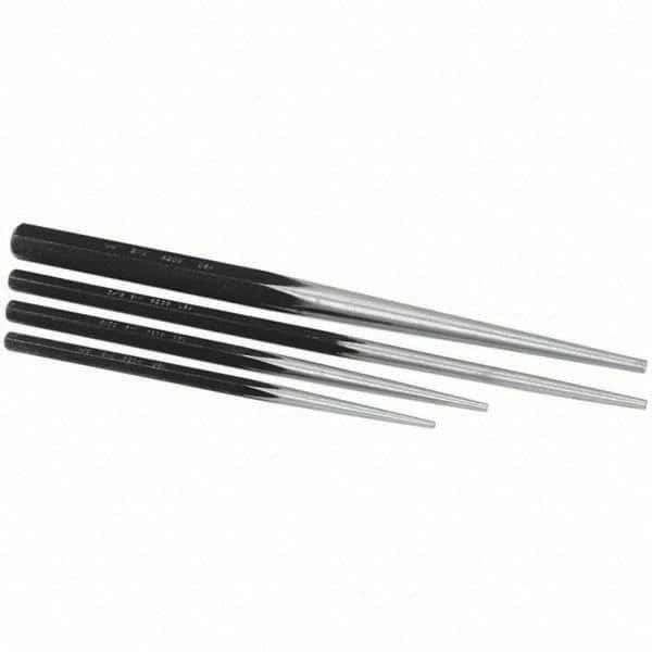 SK - Punch Sets - 4PC 1/8 5/32 3/16 LINE UP PUNCH TAPERED SET - Eagle Tool & Supply