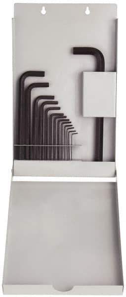 Proto - 14 Piece L-Key Hex Key Set - Hex Range 0.05 to 1/2" - Eagle Tool & Supply