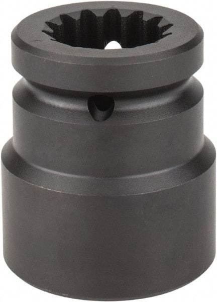 Proto - #5 Spline Drive, 1-5/8" Socket, Impact Socket - 6 Points, 3-5/8" OAL - Eagle Tool & Supply