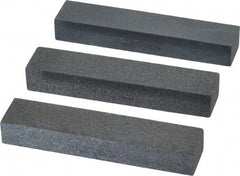 Norton - 3-1/2" Long x 3/4" Wide x 1/2" Thick, Sharpening Stone - Coarse, Medium, Fine Grade - Eagle Tool & Supply