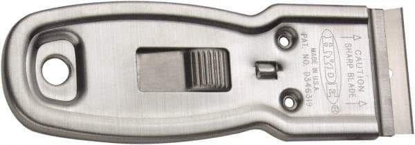 Hyde Tools - Stiff Steel Straight Scraper - 1.12" Blade Width - Eagle Tool & Supply