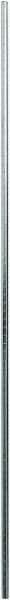 Eagle MHC - 1" Wide, 74 High, Open Shelving Accessory/Component - Zinc, Zinc Finish, 1" Deep, Use with Eagle MHC Shelving - Eagle Tool & Supply