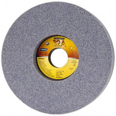 Norton - 7" Diam x 1-1/4" Hole x 1-1/2" Thick, I Hardness, 60 Grit Surface Grinding Wheel - Aluminum Oxide, Type 5, Medium Grade, 3,600 Max RPM, Vitrified Bond, One-Side Recess - Eagle Tool & Supply