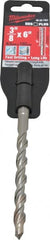 Milwaukee Tool - 3/8" Diam, SDS-Plus Shank, Carbide-Tipped Rotary & Hammer Drill Bit - Eagle Tool & Supply