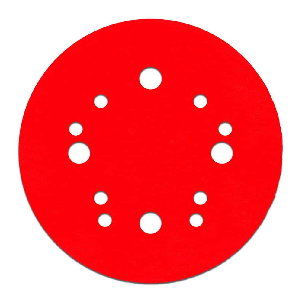 Hook & Loop Discs; Disc Diameter (Decimal Inch): 5; Grade: Medium; Grit: 120; Abrasive Material: Ceramic Blend; Disc Color: Red; Package Quantity: 15; Grit: 120; Grit: 120; Package Quantity: 15