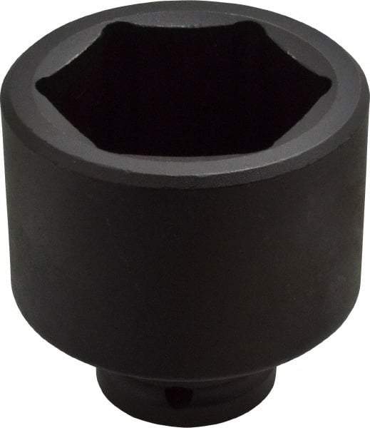 Proto - 3/4" Drive 2-1/4" Standard Impact Socket - 6 Points, 3-1/4" OAL - Eagle Tool & Supply