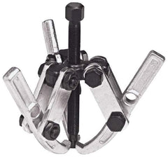 Proto - 4" Spread, 2 Ton Capacity, Gear Puller - 3-1/2" Reach, For Bearings, Gears & Pulleys - Eagle Tool & Supply