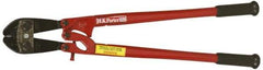 H.K. Porter - 24" OAL, 7/16" Capacity, Bolt Cutter - Oval Head, Rubber Grips Handle - Eagle Tool & Supply