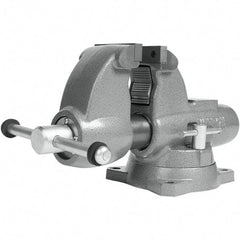 Wilton - Bench & Pipe Combination Vises Jaw Width (Inch): 3-1/2 Jaw Opening Capacity (Inch): 5 - Eagle Tool & Supply