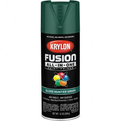 Krylon - Spray Paints Type: Acrylic Enamel Spray Paint Color: Hunter Green - Eagle Tool & Supply