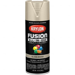 Krylon - Spray Paints Type: Acrylic Enamel Spray Paint Color: Khaki - Eagle Tool & Supply