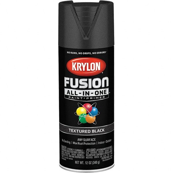 Krylon - Spray Paints Type: Acrylic Enamel Spray Paint Color: Black - Eagle Tool & Supply