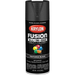 Krylon - Spray Paints Type: Acrylic Enamel Spray Paint Color: Black - Eagle Tool & Supply