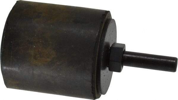Superior Abrasives - 1-1/2" Wide x 1-1/2" Diam, Spiral Band Drum - 1/4" Shank Diam, 18,000 RPM - Eagle Tool & Supply
