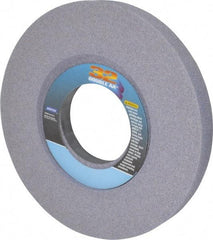 Norton - 14" Diam x 5" Hole x 1-1/2" Thick, K Hardness, 46 Grit Surface Grinding Wheel - Aluminum Oxide, Type 5, Coarse Grade, 1,800 Max RPM, Vitrified Bond, One-Side Recess - Eagle Tool & Supply