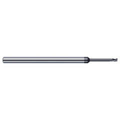 Variable Helix End Mills for Exotic Alloys - 0.1875″ (3/16″) Cutter Diameter × 0.2850″ Length of Cut × 1.0000″ (1″) Reach Carbide Square End Mill for Exotic Alloys, 4 Flutes, AlTiN Nano Coated
