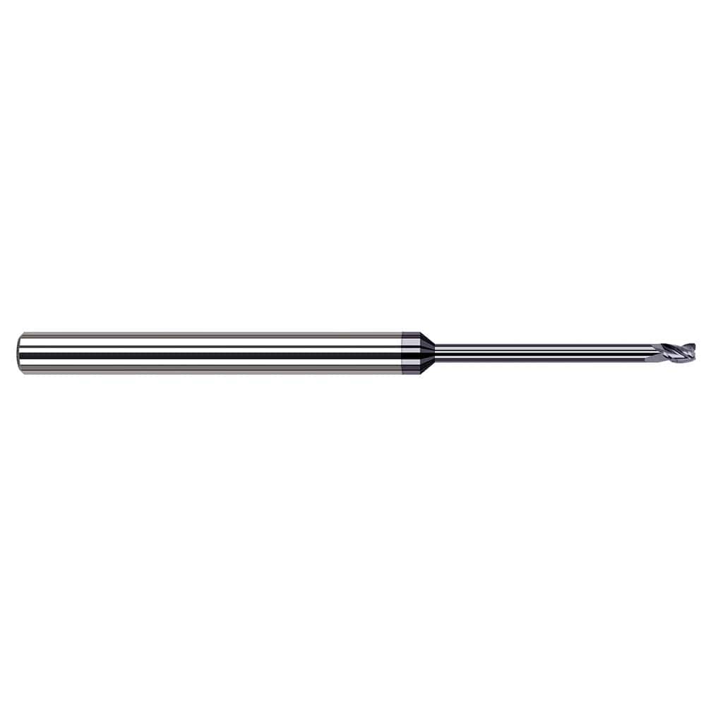 Harvey Tool - Corner Radius & Corner Chamfer End Mills; Mill Diameter (Inch): 5/32 ; Mill Diameter (Decimal Inch): 0.1562 ; End Type: Corner Radius ; Corner Radius (Inch): 1/64 ; Corner Radius (Decimal Inch): 0.0150 ; Number of Flutes: 4 - Exact Industrial Supply