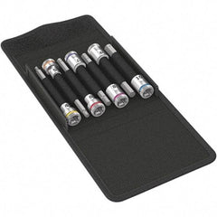 Wera - Hex & Torx Bit Socket Sets Type: Hex Bit Socket Set Drive Size: 3/8 - Eagle Tool & Supply
