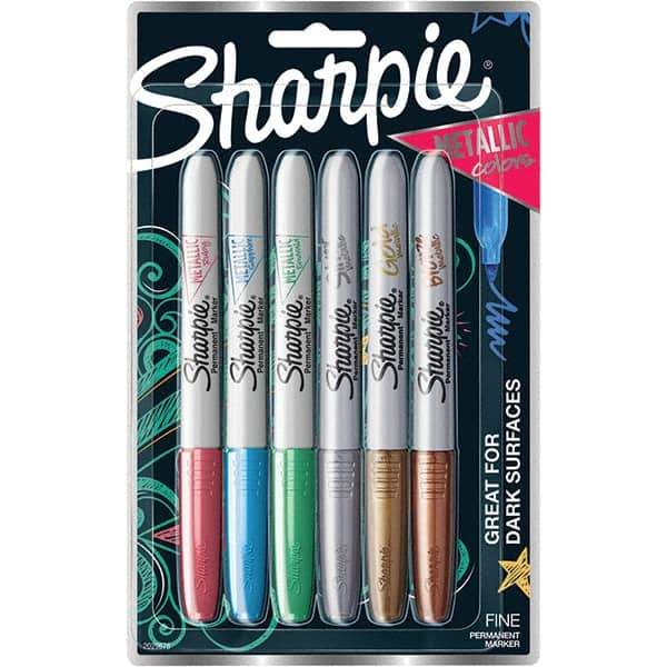 Sharpie - Markers & Paintsticks Type: Permanent Color: Assorted - Eagle Tool & Supply