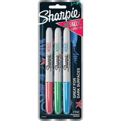 Sharpie - Markers & Paintsticks Type: Permanent Color: Assorted - Eagle Tool & Supply