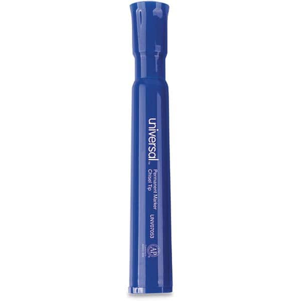 UNIVERSAL - Markers & Paintsticks Type: Permanent Color: Blue - Eagle Tool & Supply