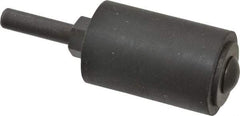 Superior Abrasives - 1-1/2" Wide x 1" Diam, Spiral Band Drum - 1/4" Shank Diam, 10,000 RPM - Eagle Tool & Supply
