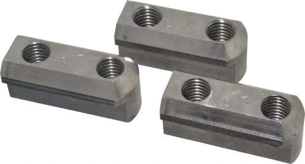 H & R Manufacturing - Lathe Chuck Jaw Nut - 10" Chuck Diam Compatible, 12mm Screw, M12 Thread - Eagle Tool & Supply