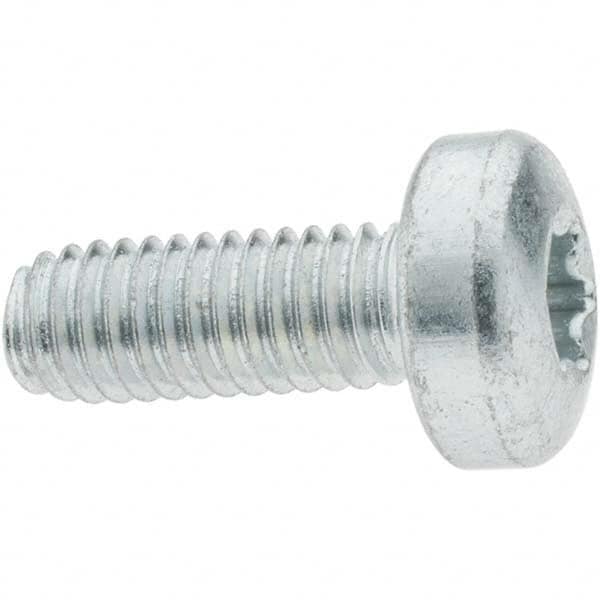 Value Collection - M6x1.0 Coarse 16mm Long 6-Lobe Pin Thread Cutting Screw - Eagle Tool & Supply