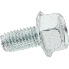 Value Collection - M8x1.25 Coarse 20mm Long Hex Thread Cutting Screw - Eagle Tool & Supply