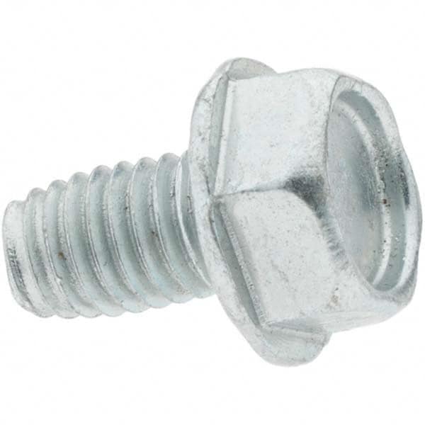 Value Collection - M5x0.8 Coarse 30mm Long Hex Thread Cutting Screw - Eagle Tool & Supply