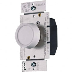 Hubbell Wiring Device-Kellems - 3 Pole, 120 VAC, 5 Amp, Residential Grade Rotary Dimmer Switch - Eagle Tool & Supply