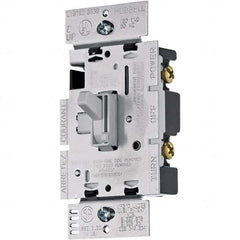 Hubbell Wiring Device-Kellems - 1 Pole, 120 VAC, 5 Amp, Residential Grade Toggle Dimmer Switch - Eagle Tool & Supply