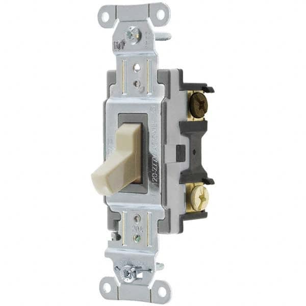 Hubbell Wiring Device-Kellems - Toggle Switches Switch Type: Medium Duty Switch Sequence: Off-On - Eagle Tool & Supply