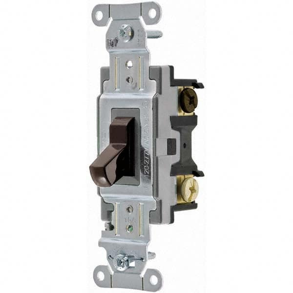 Hubbell Wiring Device-Kellems - Toggle Switches Switch Type: Medium Duty Switch Sequence: Off-On - Eagle Tool & Supply