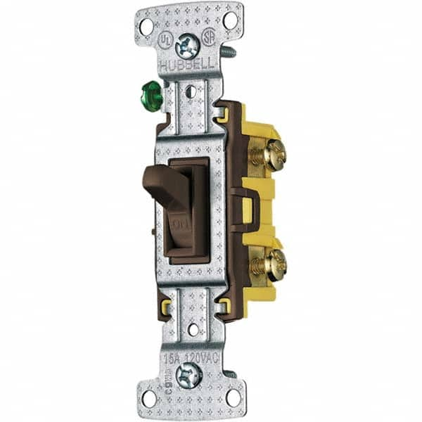 Hubbell Wiring Device-Kellems - Toggle Switches Switch Type: General Purpose Switch Sequence: Off-On - Eagle Tool & Supply