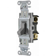 Hubbell Wiring Device-Kellems - Toggle Switches Switch Type: Medium Duty Switch Sequence: Off-On - Eagle Tool & Supply