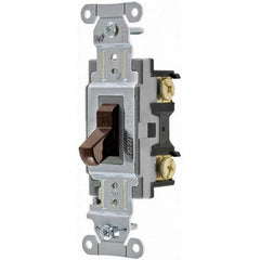 Hubbell Wiring Device-Kellems - Toggle Switches Switch Type: Medium Duty Switch Sequence: Off-On - Eagle Tool & Supply