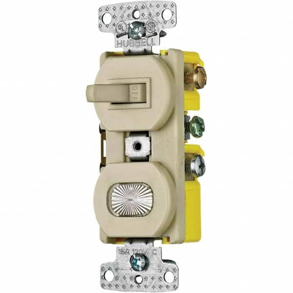 Hubbell Wiring Device-Kellems - Toggle Switches Switch Type: General Purpose Switch Sequence: Off-On - Eagle Tool & Supply