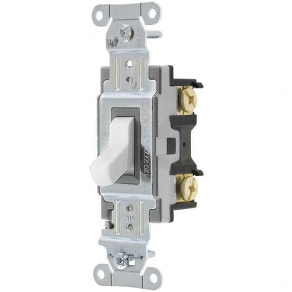 Hubbell Wiring Device-Kellems - Toggle Switches Switch Type: Medium Duty Switch Sequence: Off-On - Eagle Tool & Supply