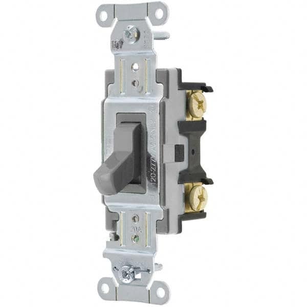 Hubbell Wiring Device-Kellems - Toggle Switches Switch Type: Medium Duty Switch Sequence: Off-On - Eagle Tool & Supply