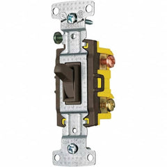 Hubbell Wiring Device-Kellems - Toggle Switches Switch Type: General Purpose Switch Sequence: Off-On - Eagle Tool & Supply