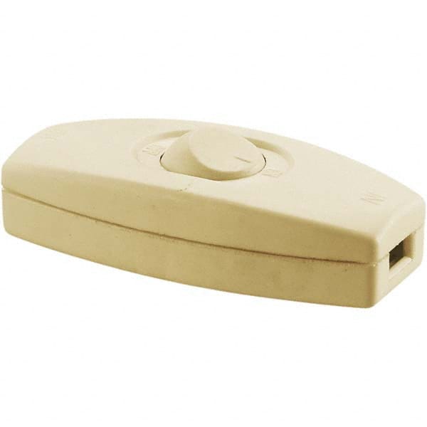 Hubbell Wiring Device-Kellems - Light Switch & Outlet Accessories Accessory Type: Cord Switch For Use With: #18 to #16 AWG SPT 1 and SPT 2 - Eagle Tool & Supply