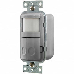 Hubbell Wiring Device-Kellems - Motion Sensing Wall Switches Switch Type: Vacancy Sensor Sensor Type: Infrared - Eagle Tool & Supply