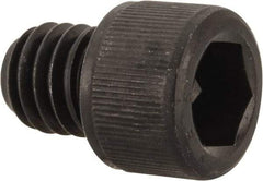 Value Collection - 7/16-14 UNC Hex Socket Drive, Socket Cap Screw - Alloy Steel, Black Oxide Finish, Fully Threaded, 1/2" Length Under Head - Eagle Tool & Supply