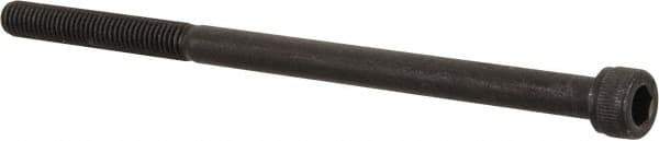 Value Collection - #10-32 UNF Hex Socket Drive, Socket Cap Screw - Alloy Steel, Black Oxide Finish, Partially Threaded, 3-1/2" Length Under Head - Eagle Tool & Supply