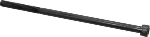 Value Collection - #10-32 UNF Hex Socket Drive, Socket Cap Screw - Alloy Steel, Black Oxide Finish, Partially Threaded, 4" Length Under Head - Eagle Tool & Supply