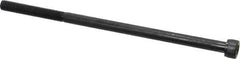 Value Collection - #10-32 UNF Hex Socket Drive, Socket Cap Screw - Alloy Steel, Black Oxide Finish, Partially Threaded, 4" Length Under Head - Eagle Tool & Supply
