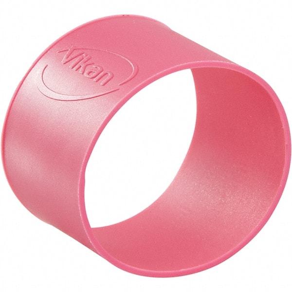 Vikan - 1-1/2" Long Rubber Band - Silicone Rubber, For Use with Colored Coded Handles - Eagle Tool & Supply