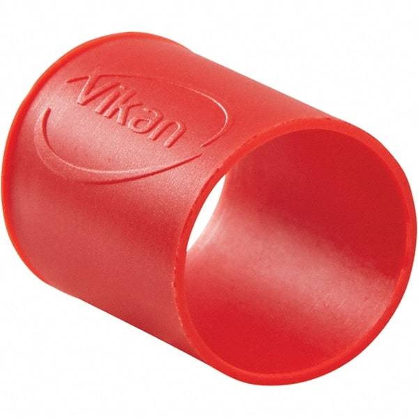 Vikan - 1" Long Rubber Band - Silicone Rubber, For Use with Colored Coded Handles - Eagle Tool & Supply