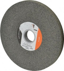 Standard Abrasives - 6" Diam, 1/2" Face Width, 1" Center Hole, Fine Grade, Silicon Carbide Deburring Wheel - Convolute, Hard Density 9 Grade, 6,000 RPM - Eagle Tool & Supply